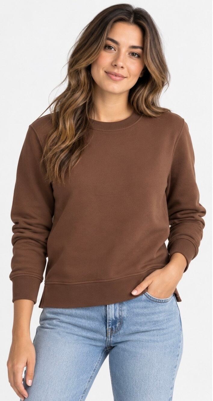 American Giant Brown Crewneck Sweatshirt XS NWOT Made in USA